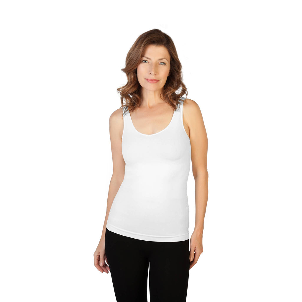 Stunning Gaze Basic Tank-White