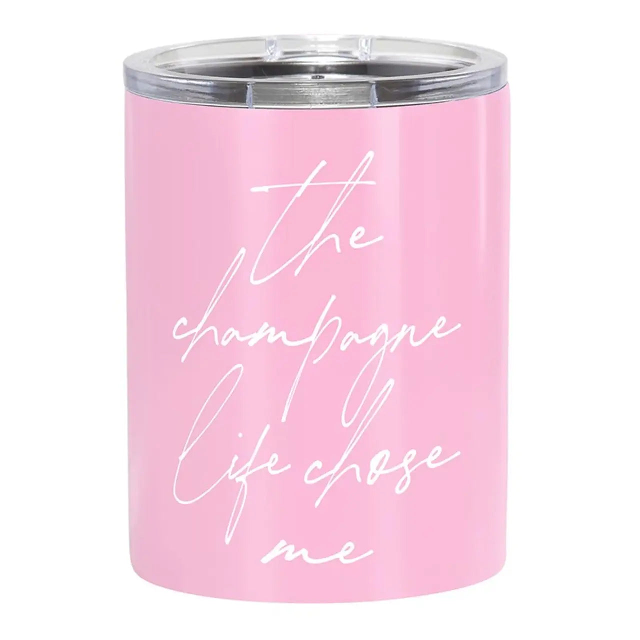 Stainless Steel Tumbler - Champagne Life