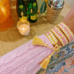 {FINAL SALE} Happy Hour Pro Kenzie Collection Bracelet - The Pink Pineapple 850