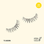 {FINAL SALE} Natural Effect Bionic Vegan Faux Lashes (015, Laguna) - The Pink Pineapple 850