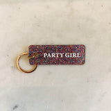{FINAL SALE} Party Girl Keychain - The Pink Pineapple 850