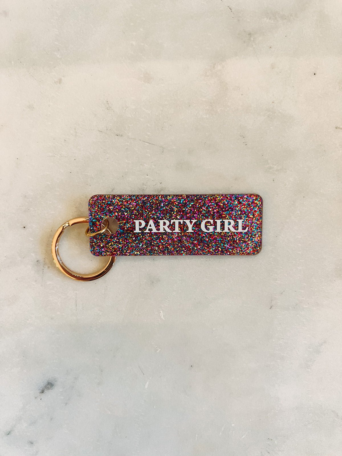 {FINAL SALE} Party Girl Keychain - The Pink Pineapple 850