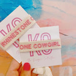 {FINAL SALE} Rhinestone Cowgirl Kenzie Collection Bracelet - The Pink Pineapple 850