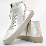 {FINAL SALE} Shu Shop Riri Studded High Top Sneaker - The Pink Pineapple 850