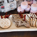 Florida Established Christmas Ornament - The Pink Pineapple 850