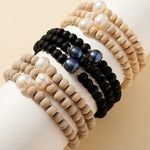 Gala Stretchy Beaded Bracelet - The Pink Pineapple 850