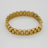 Gold Watch Band Bracelet - The Pink Pineapple 850