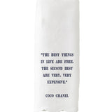 Guest Towel - Best Things Chanel - The Pink Pineapple 850