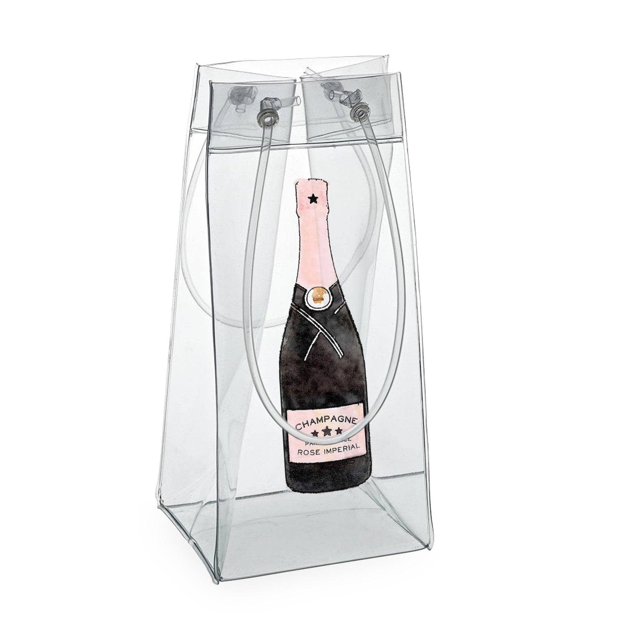 Just Add Ice - Champagne Bottle Bag - The Pink Pineapple 850