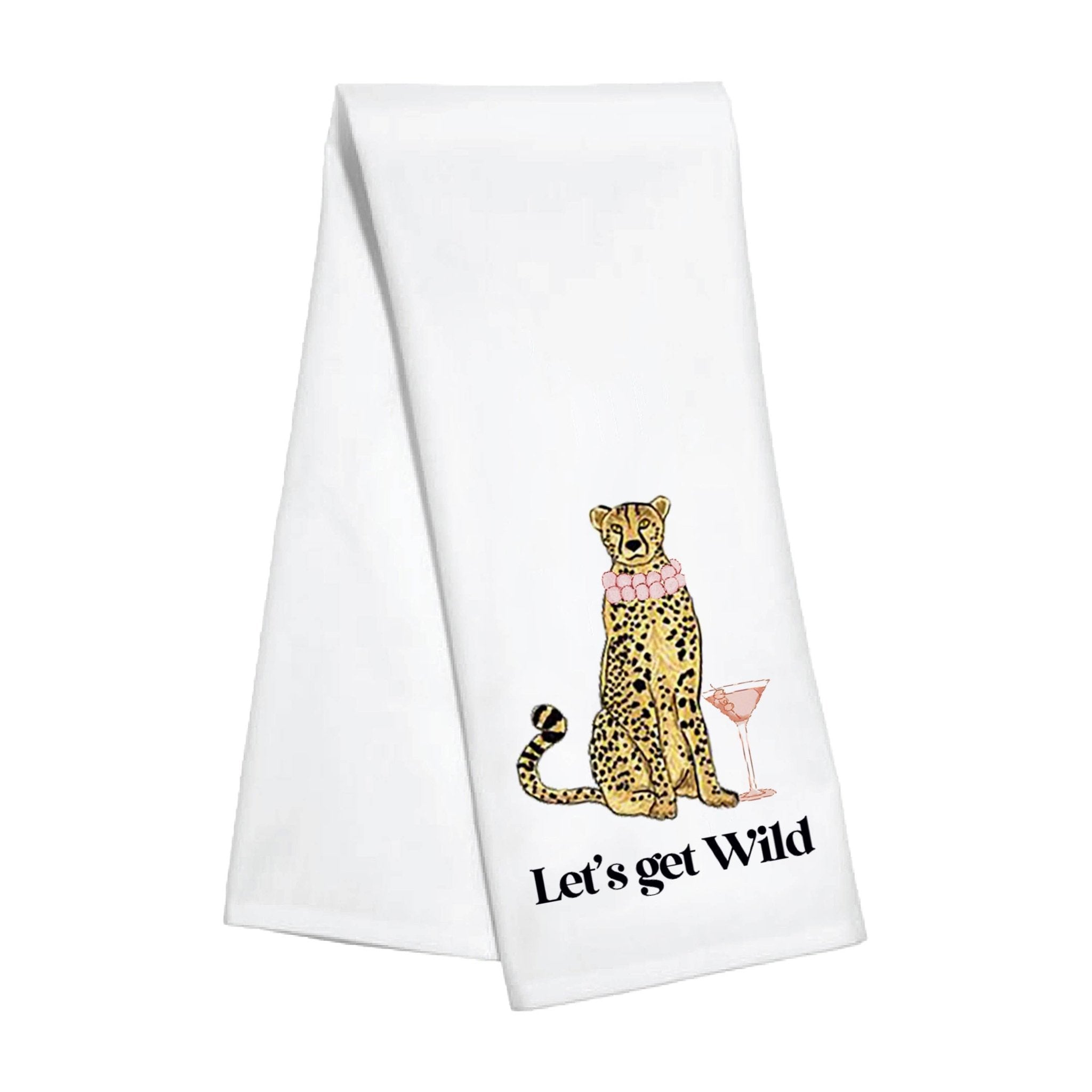 Kitchen Towel – Let’s Get Wild - The Pink Pineapple 850