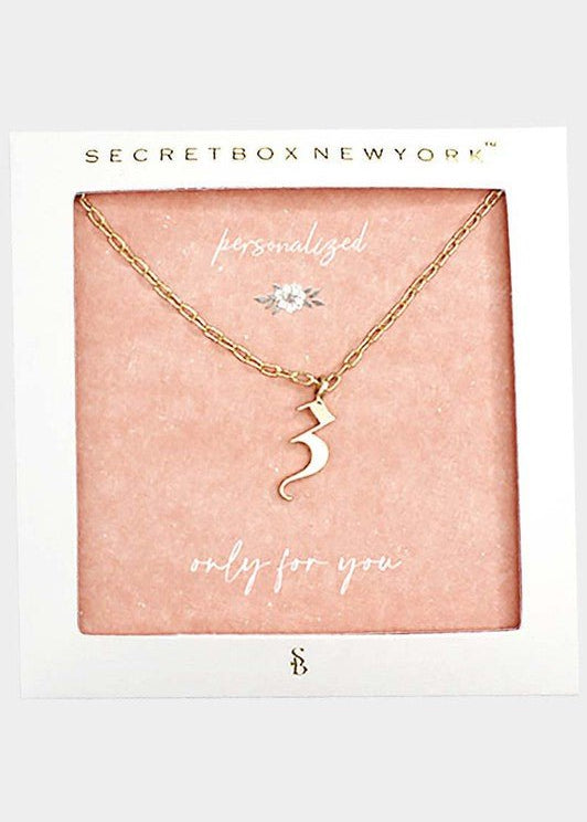 Maggie Initial Necklace - The Pink Pineapple 850