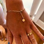 Paperclip Bracelet - The Pink Pineapple 850