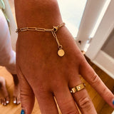 Paperclip Bracelet - The Pink Pineapple 850