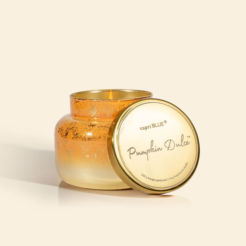 Capri Blue Pumpkin Dulce Glimmer Signature Jar