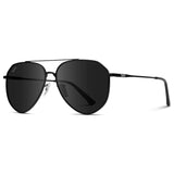 Ramsey Polarized Sunglasses - Black Frame/Black Lens - The Pink Pineapple 850