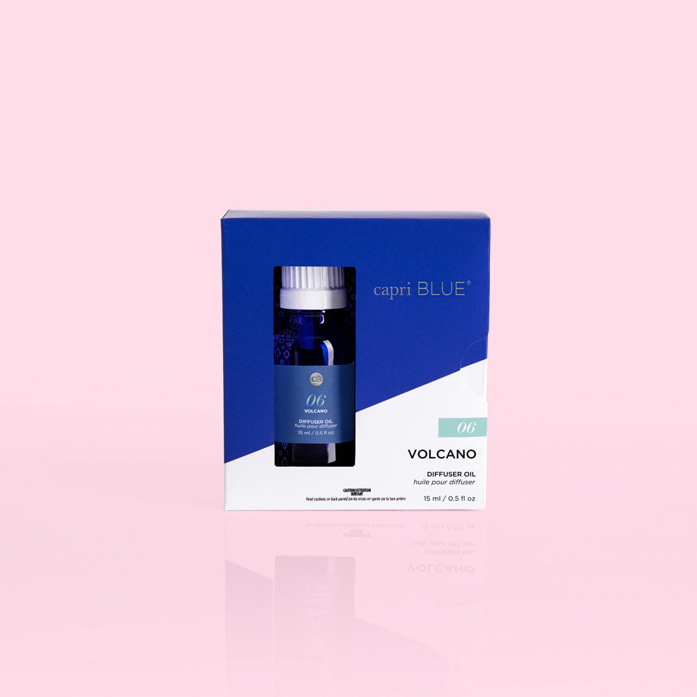 Capri Blue Volcano diffuser oil bottle, compact and perfect for use with electric diffusers.