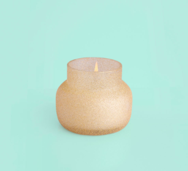 Capri Pumpkin Dulce Glitter Petite Candle