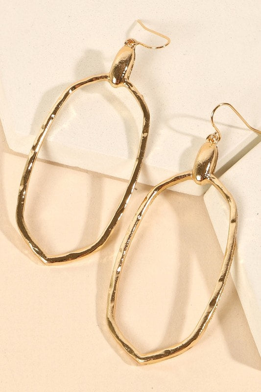 Ada Hexagon Dangling Earrings