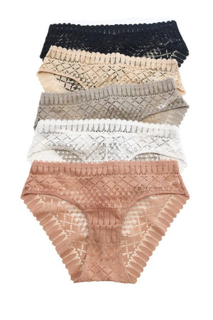 Phoebe Lace Underwear-White