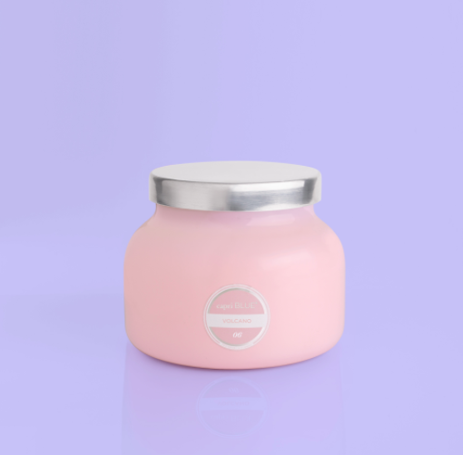 Capri Volcano Bubblegum Pink Signature Jar Candle