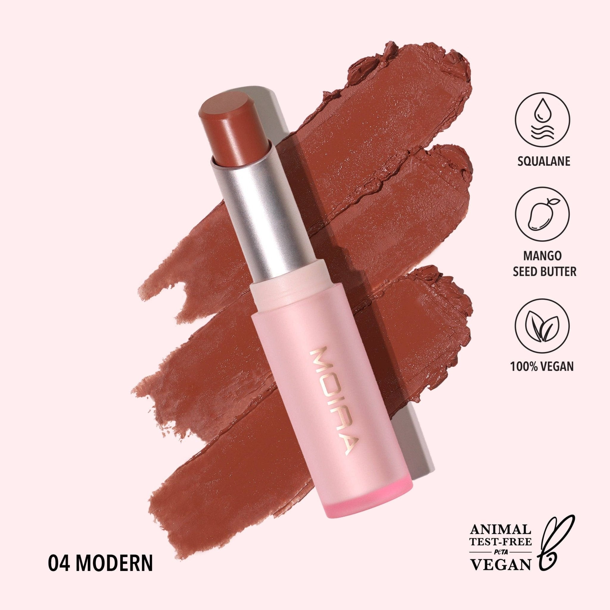 Signature Lipstick (004, Modern) - The Pink Pineapple 850