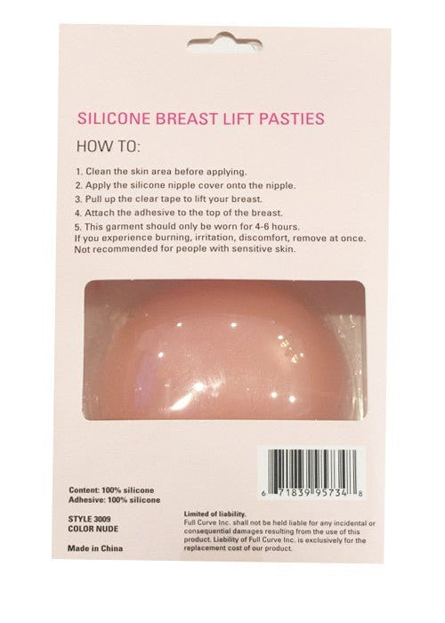Silicone Breast Lift Pasties - The Pink Pineapple 850